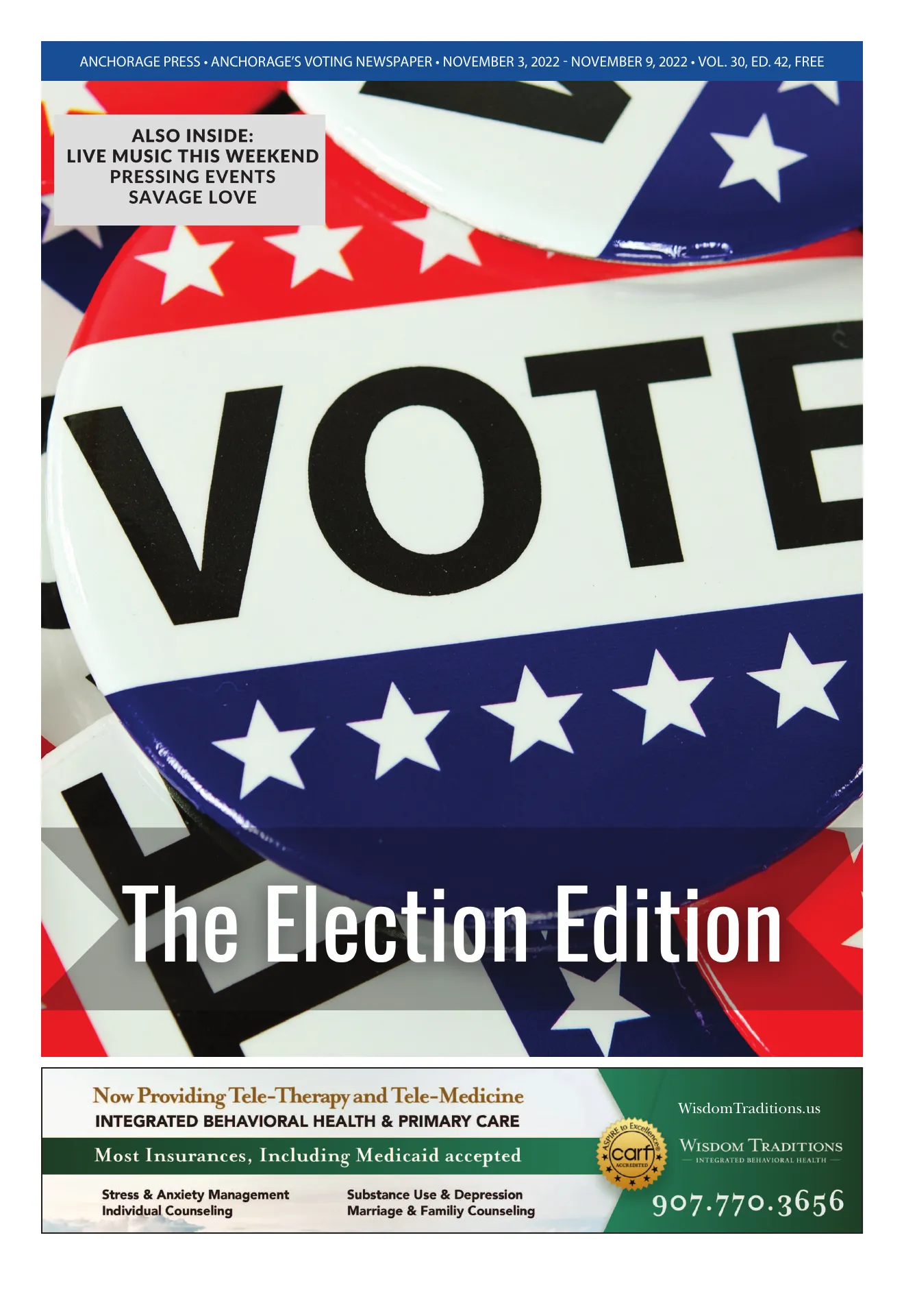 Cover of November 3 – 9, 2022