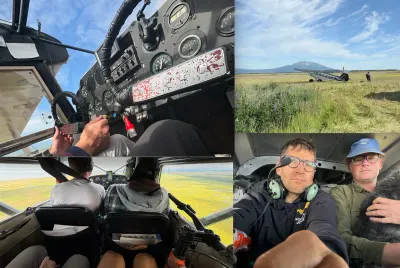 On small planes, gold mines and Alaska summers