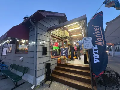 There’s no free lunch. But in Anchorage this week, there’s really free coffee.