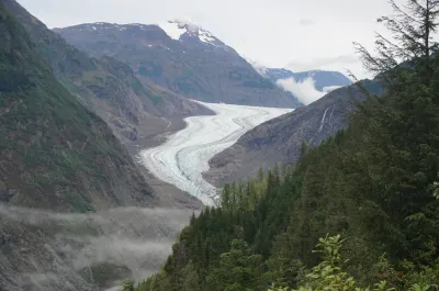 Who will benefit from melting glaciers?